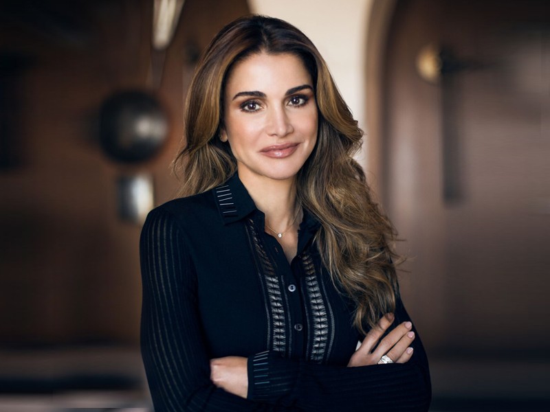 الملكة رانيا مؤسسة منصة إدراك
