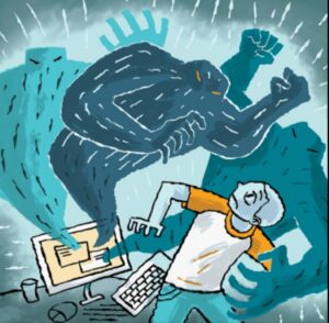 التنمر الالكتروني