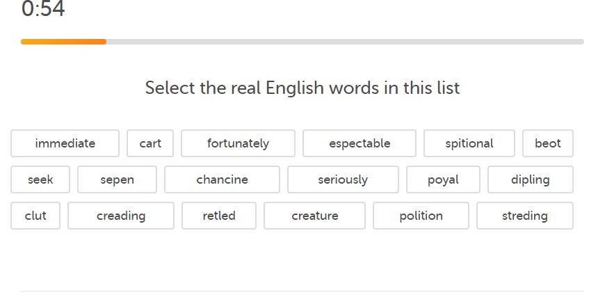 Duolingo English test